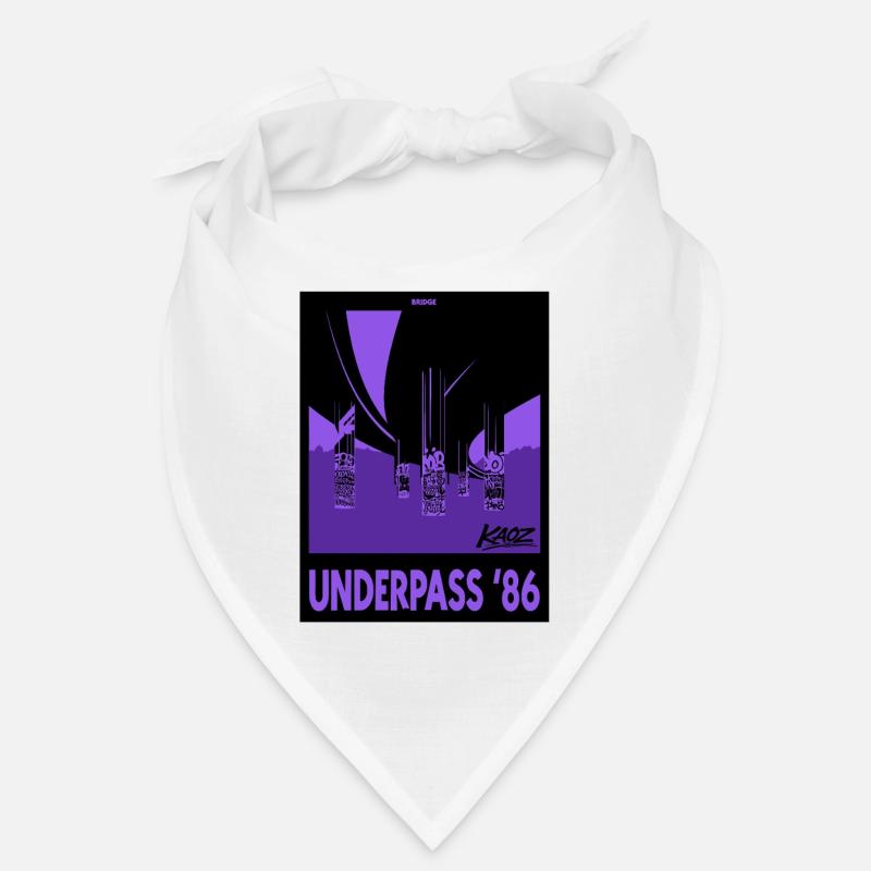 Underpass 86 Bridge Graffiti Motif Bandana