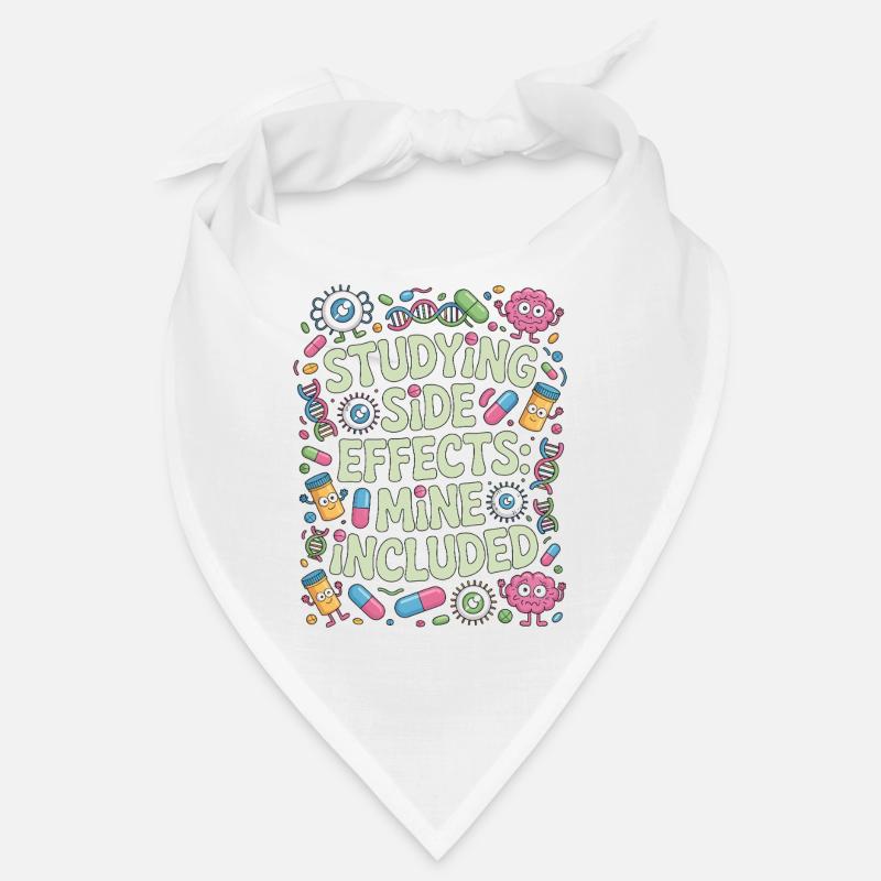 Pharmacist Student Studying Side Effects Science Bandana