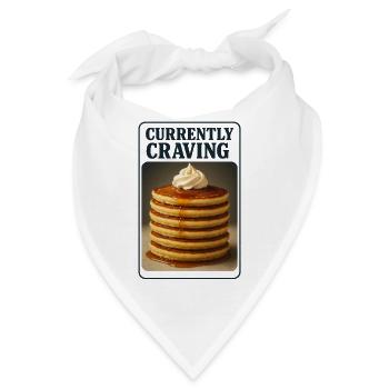 Heißhunger | Pancake Foodie - Bandana - Weiß - Vorne