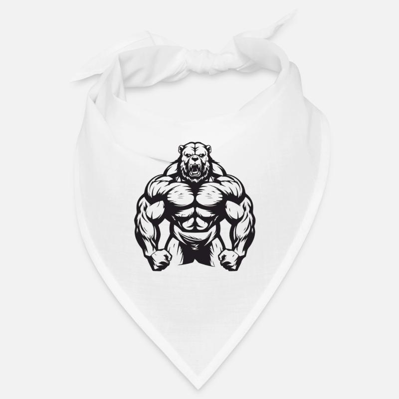 Grizzly Bear Workout Bandana
