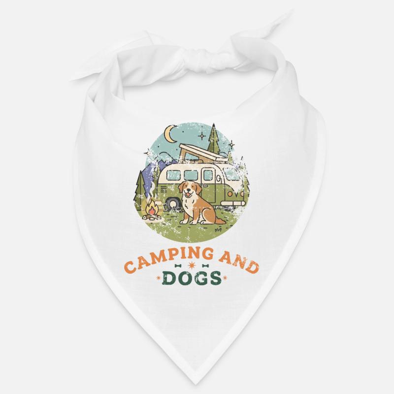 Camping et chiens Bandana