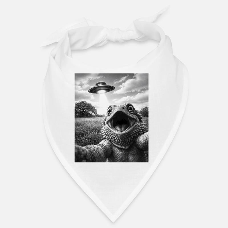 Bartagrachen-Selfie UFO Pogona Bandana