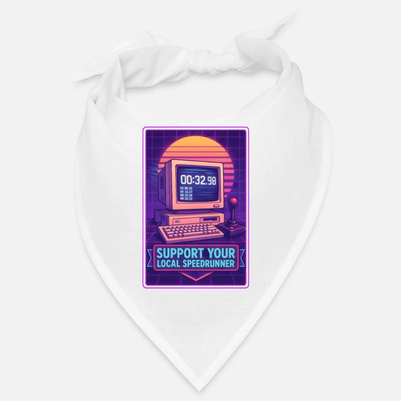 Support Speedrunners | Retro Gaming Timer Bandana