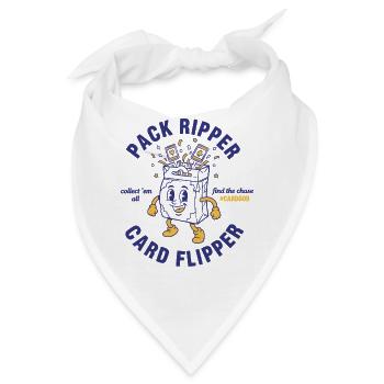 Pack Ripper Card Flipper Sammle sie alle, Cardgod - Bandana - Weiß - Vorne