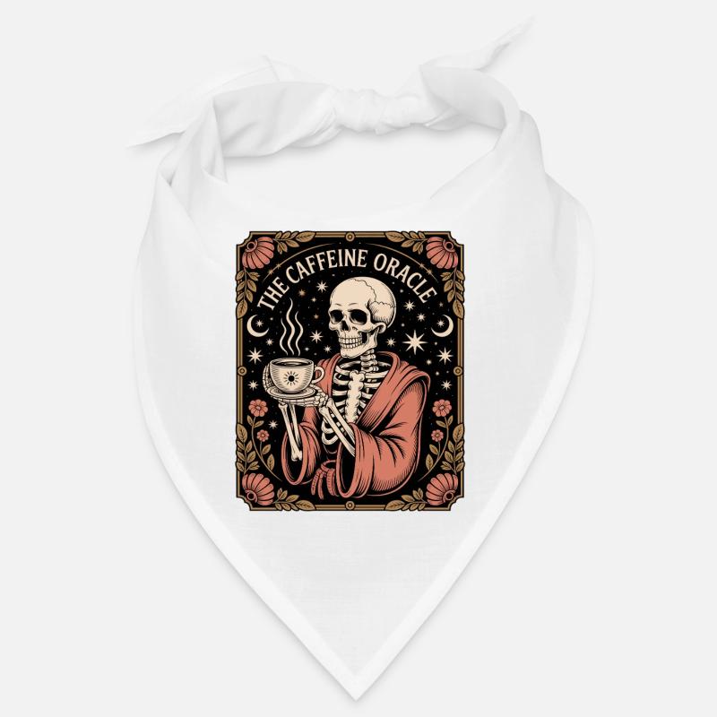 The Caffeine Oracle Skeleton Oracle Coffee Bandana
