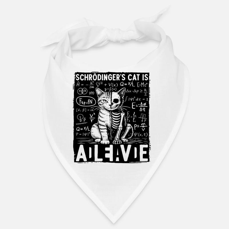 Schrödinger's Cat Is Alive Dead Bandana