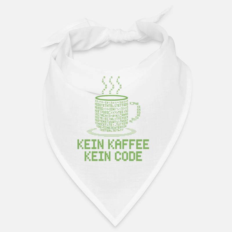 Kein Kaffee Kein Code Programmierer Informatiker Bandana