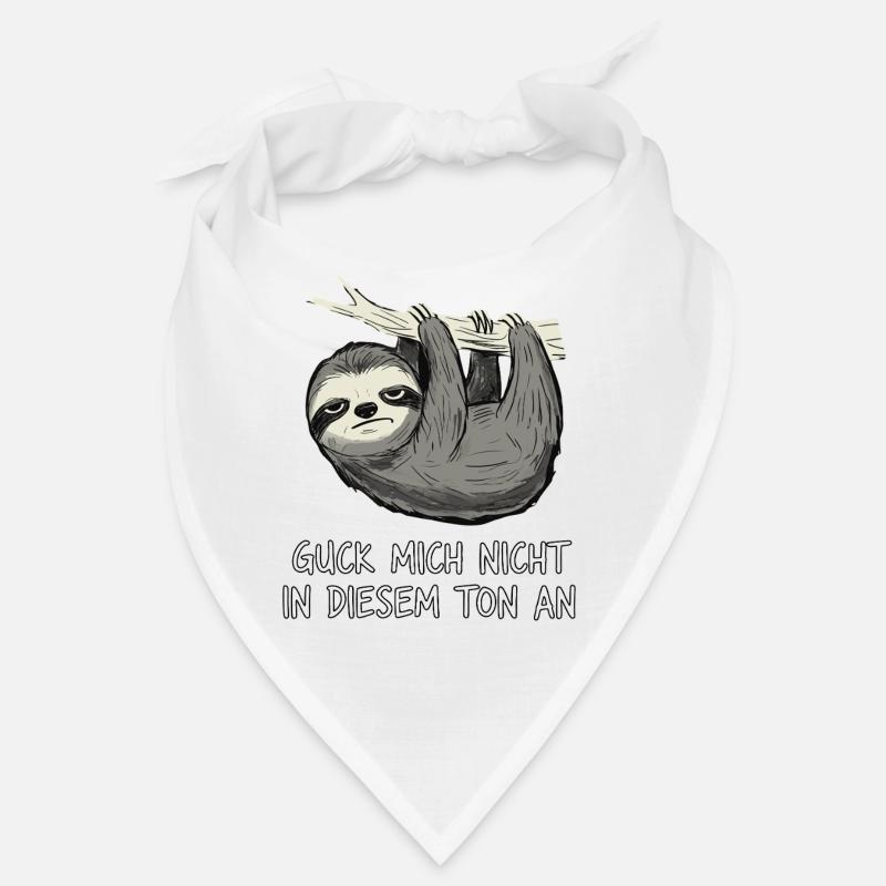 Sloth Saying Funny Sarcasm Bandana