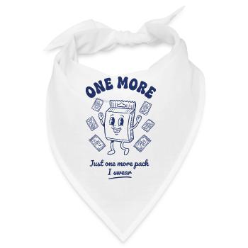 Noch ein Pack, ich schwöre, Sammelkartensammler - Bandana - Weiß - Vorne