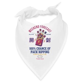 Sammelkarten-Wochenendprognose Chance des Packs - Bandana - Weiß - Vorne
