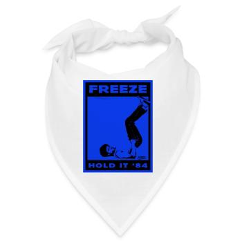 Freeze Hold It '84 Retro Fitness Poster - Bandana - Weiß - Vorne