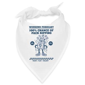 Sammelkarten-Prognose 100 Prozent Chance des Packs - Bandana - Weiß - Vorne