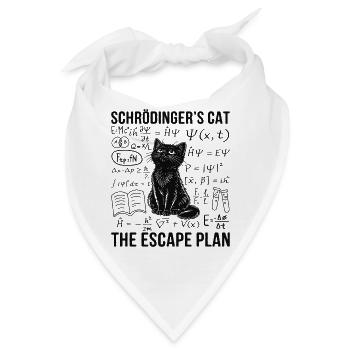 Schrödingers Cat The Escape Pla - Bandana - Weiß - Vorne