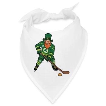 Hockey St. Patricks Tag - Bandana - Weiß - Vorne