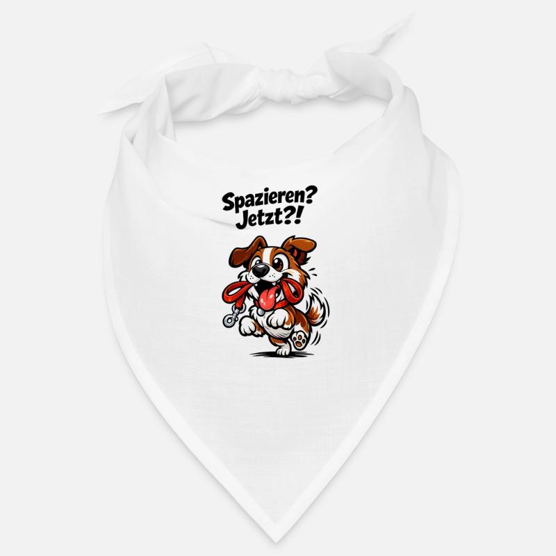 Lustiger Hund Gassi Spruch Geschenk Bandana