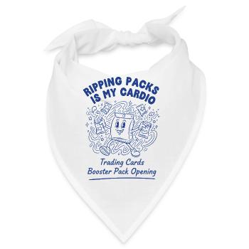 Packs zu rippen ist mein Cardio Cards Booster Pack - Bandana - Weiß - Vorne
