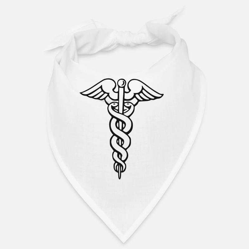 Caduceus - Bandana - Weiß