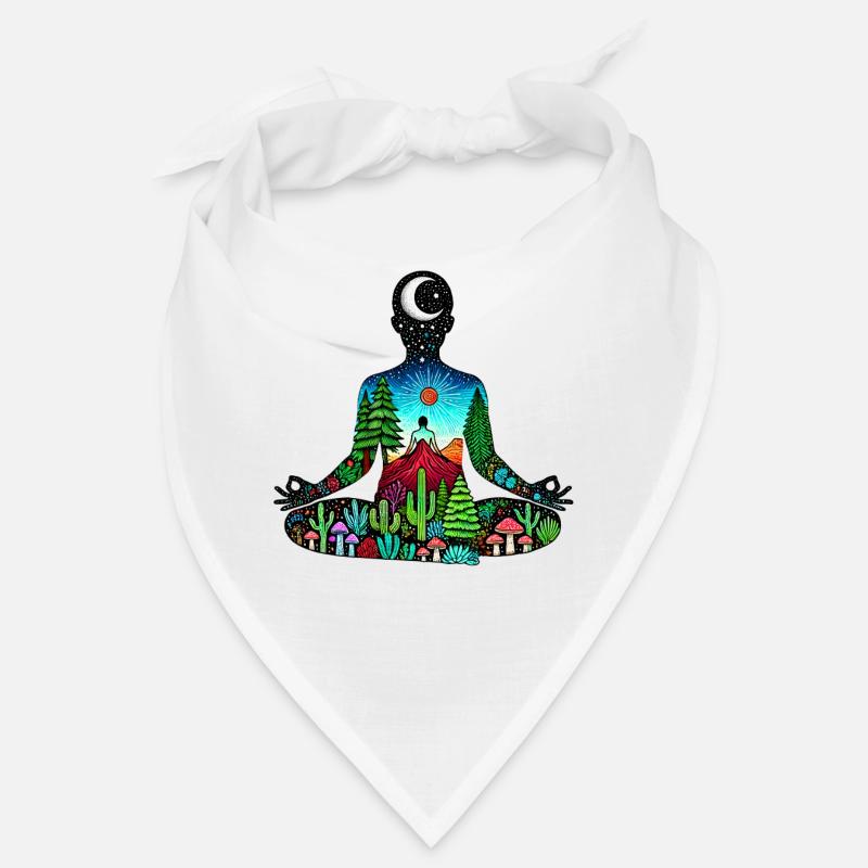 meditation nature Bandana