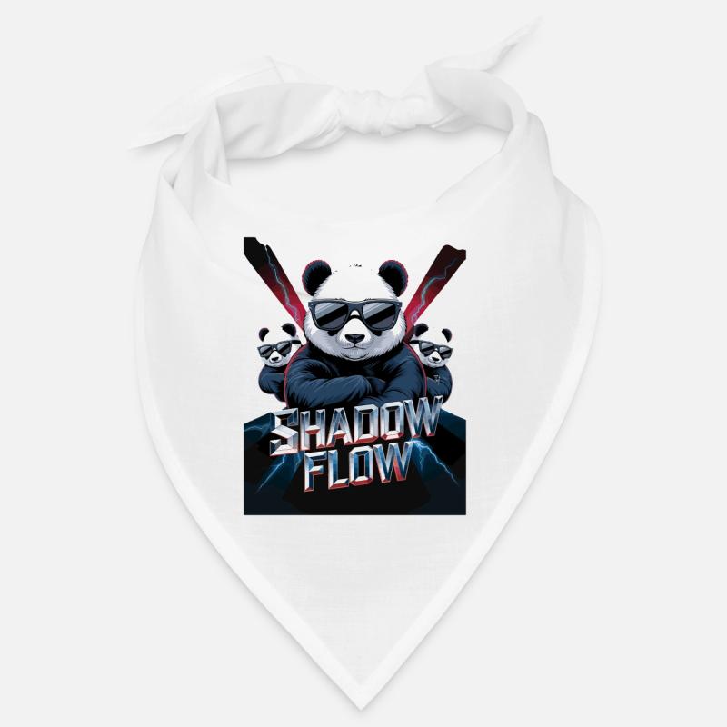  Shadow Flow Panda Crew Mit Coolen Sonnenbrillen Bandana