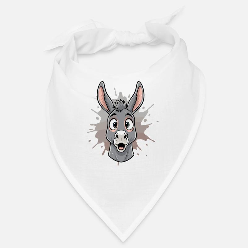 Âne de dessin animé dans Spritz Splash Bandana