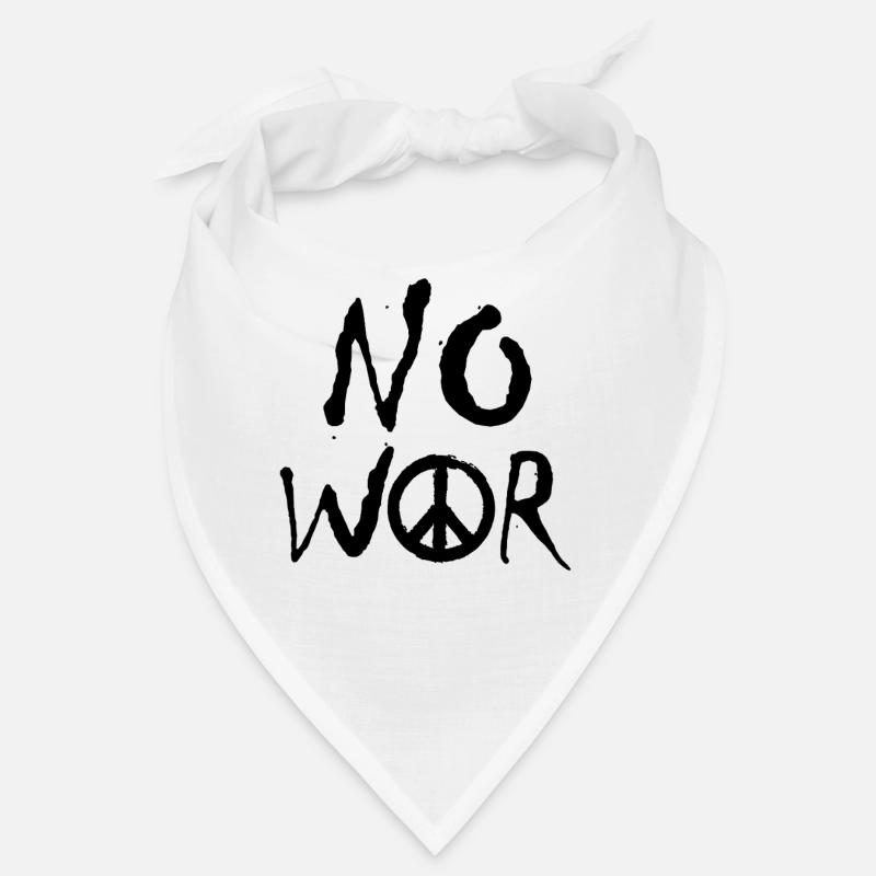 NO WAR – Statement for peace against war Bandana