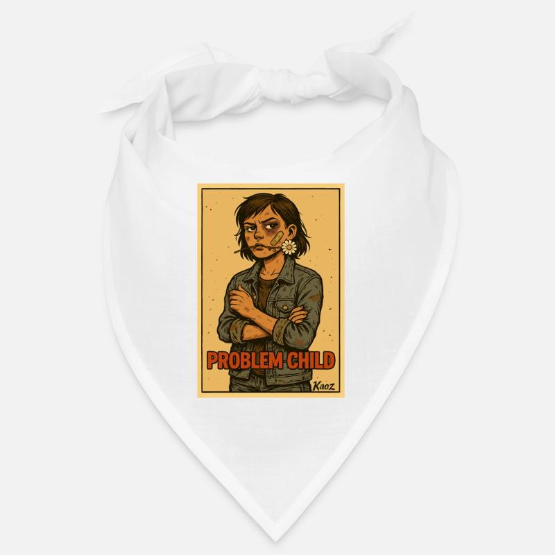 Problemkind-Daisy-Rebellen-Poster Bandana
