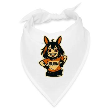 Mitternachts-Schalk-Wolfs-Sprite - Bandana - Weiß - Vorne