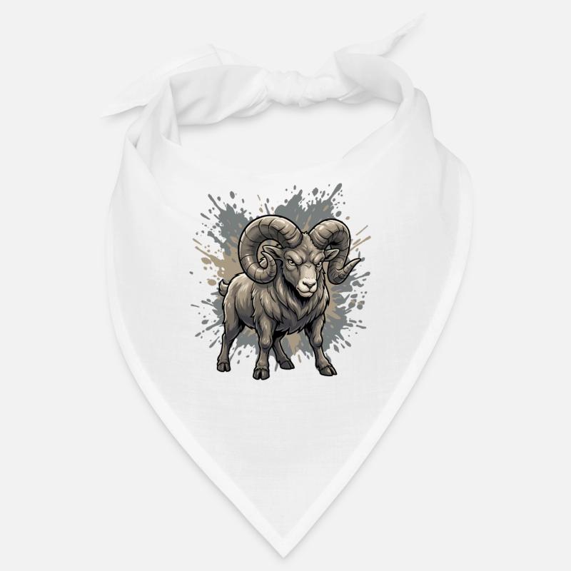 Aries Power Grayscale Bandana