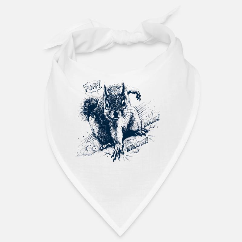 Super-héros écureuil Bandana