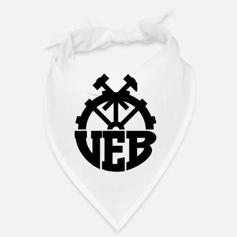 VEB Logo - Abzeichen der DDR (Farbe änderbar) Bandana