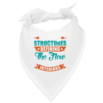 Trockenbau Trockenbauer Trockenbaumonteur - Bandana - Weiß - Vorne