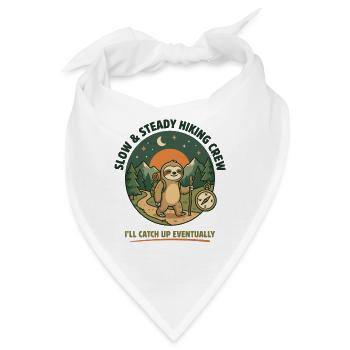 Langsame und stetige Wandergruppe - Bandana - Weiß - Vorne