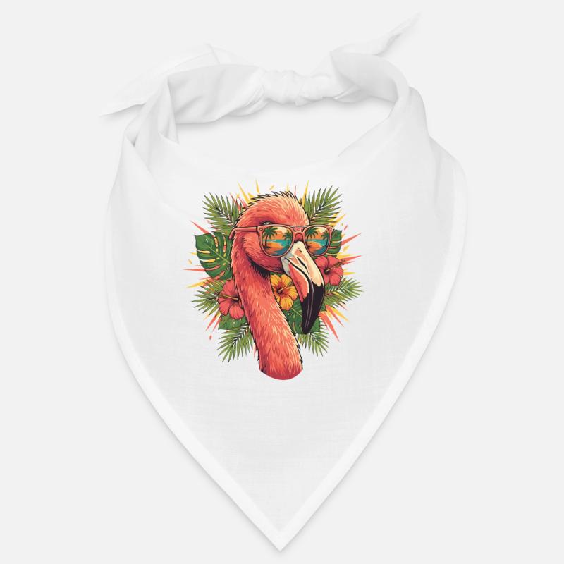 Flamingo Tropics Bandana