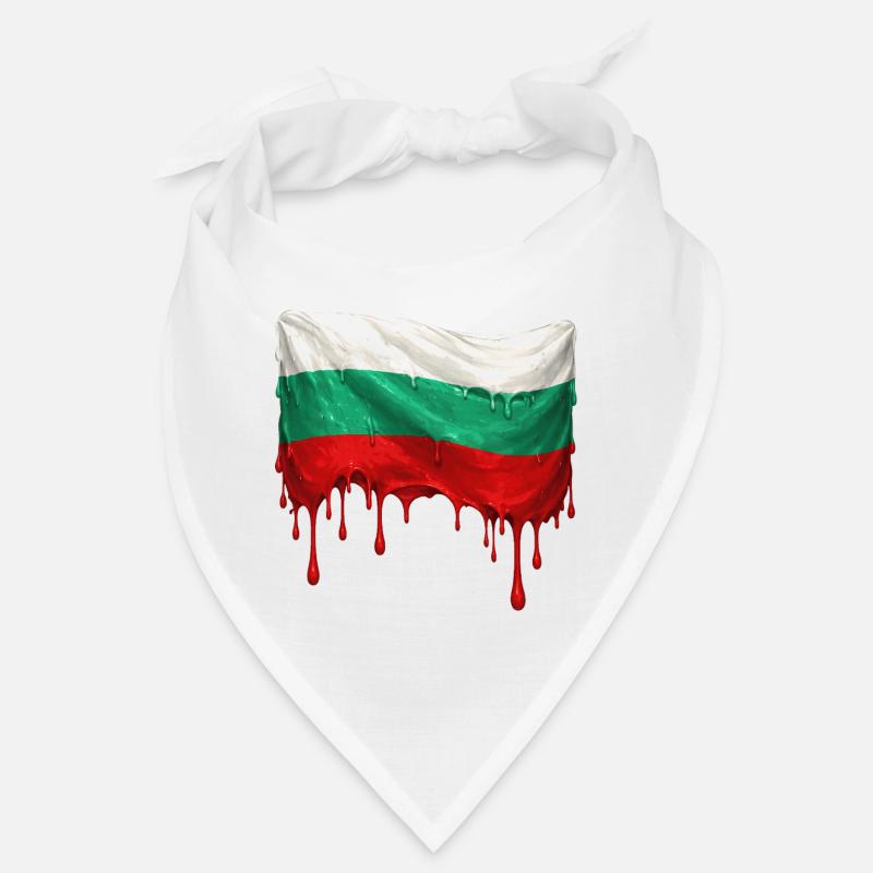Drapeau bulgare coloré Bandana