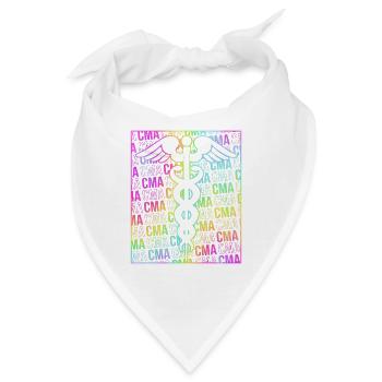 Arzthelferin MFA - Bandana - Weiß - Vorne