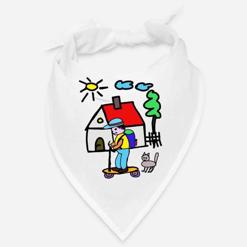 Tiny House Adventure Skateboard Bandana