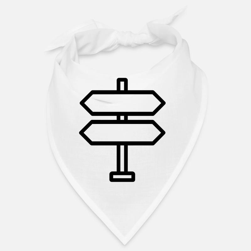 directional sign Bandana