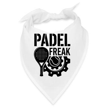 Padel Freak Sport Begeisterung Performance - Bandana - Weiß - Vorne