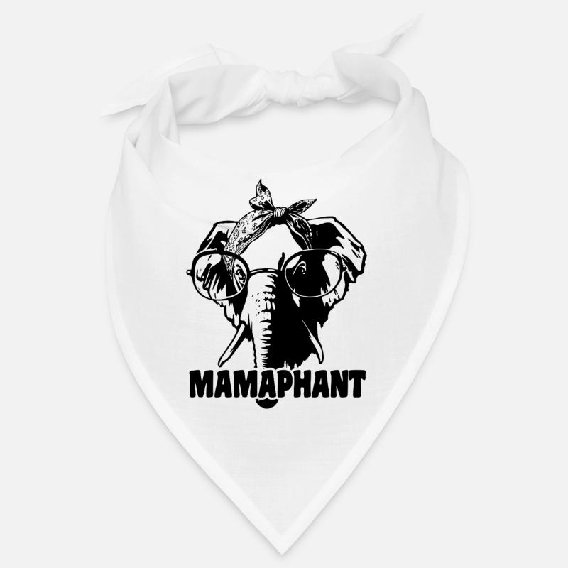 Mamaphant Elefant zum Muttertag Bandana