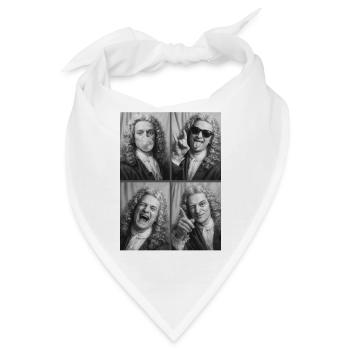 Isaac Newton Fotostreifen - Bandana - Weiß - Vorne