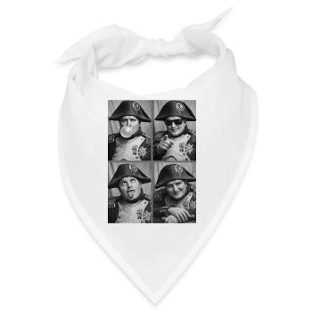 Napoleon Fratzenspiel Collage - Bandana - Weiß - Vorne