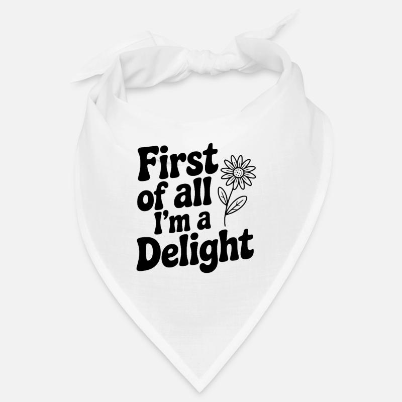 Zunächst einmal bin ich eine Freude Bandana