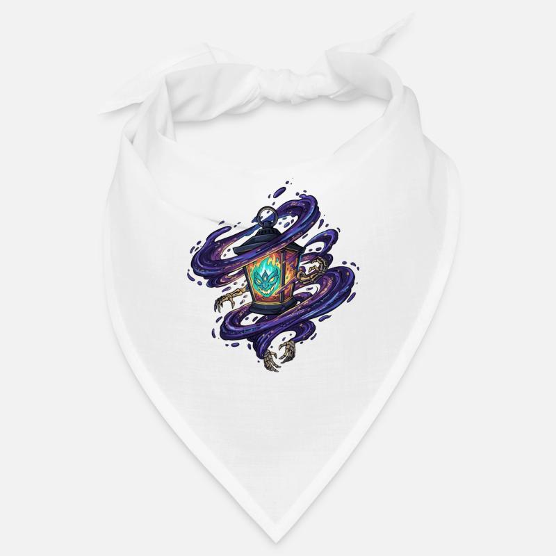 Ghost Lantern Whirling Spell Bandana