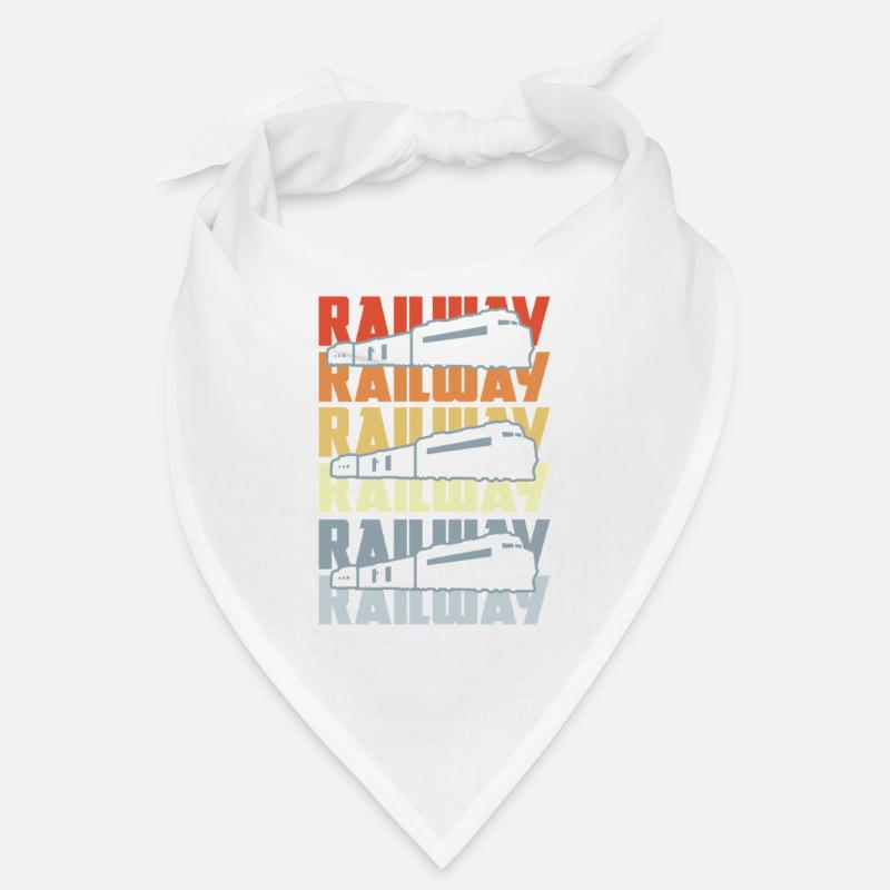 Vintage Eisenbahn Bandana