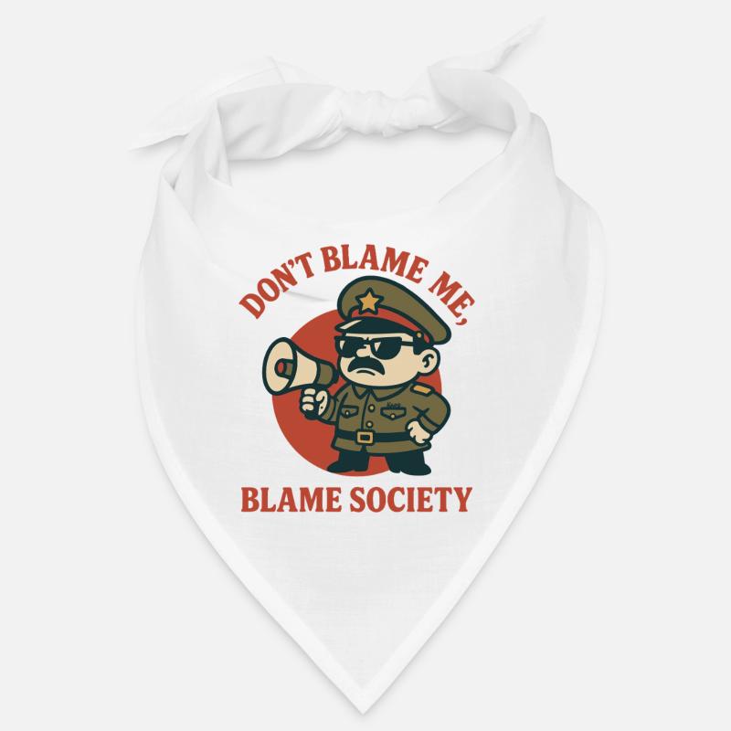 Dont Blame Me Sheriff Bandana