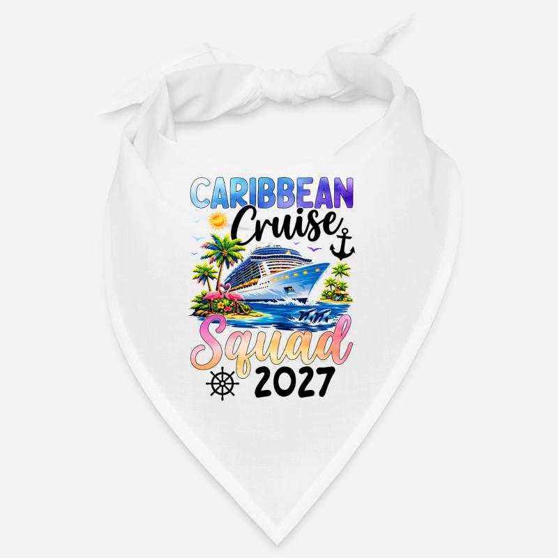 Équipe de croisière dans les Caraïbes 2027 Bandana