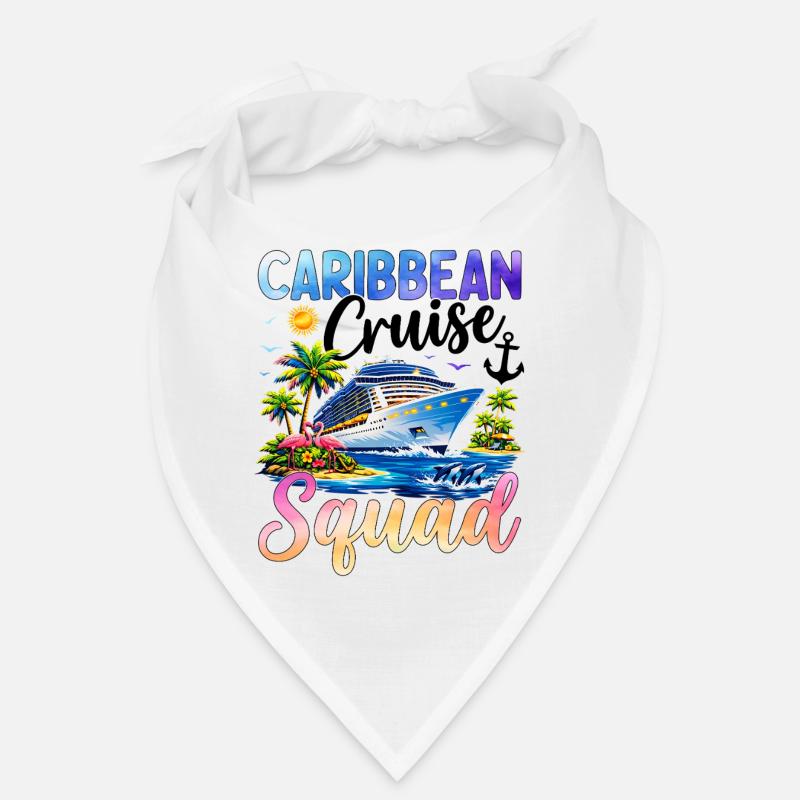 Équipe de croisière dans les Caraïbes Bandana
