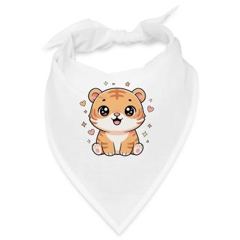 Kuscheltiger Sternenzauber - Bandana - Weiß - Vorne