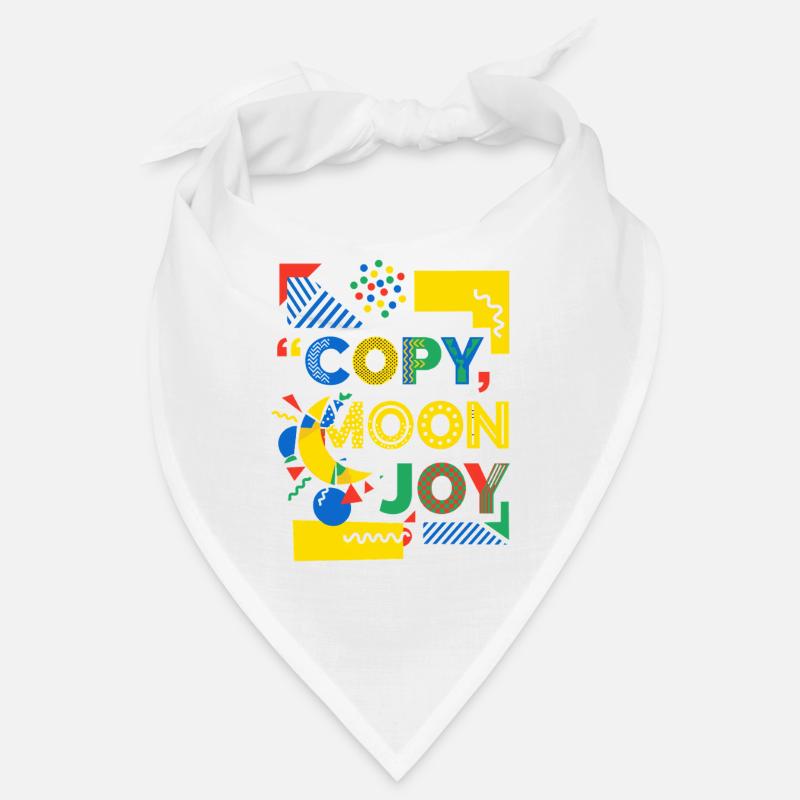 Explosion de couleurs de Moon Joy Pop Art Bandana