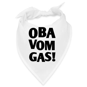 bayerischer spruch  - Bandana - Weiß - Vorne